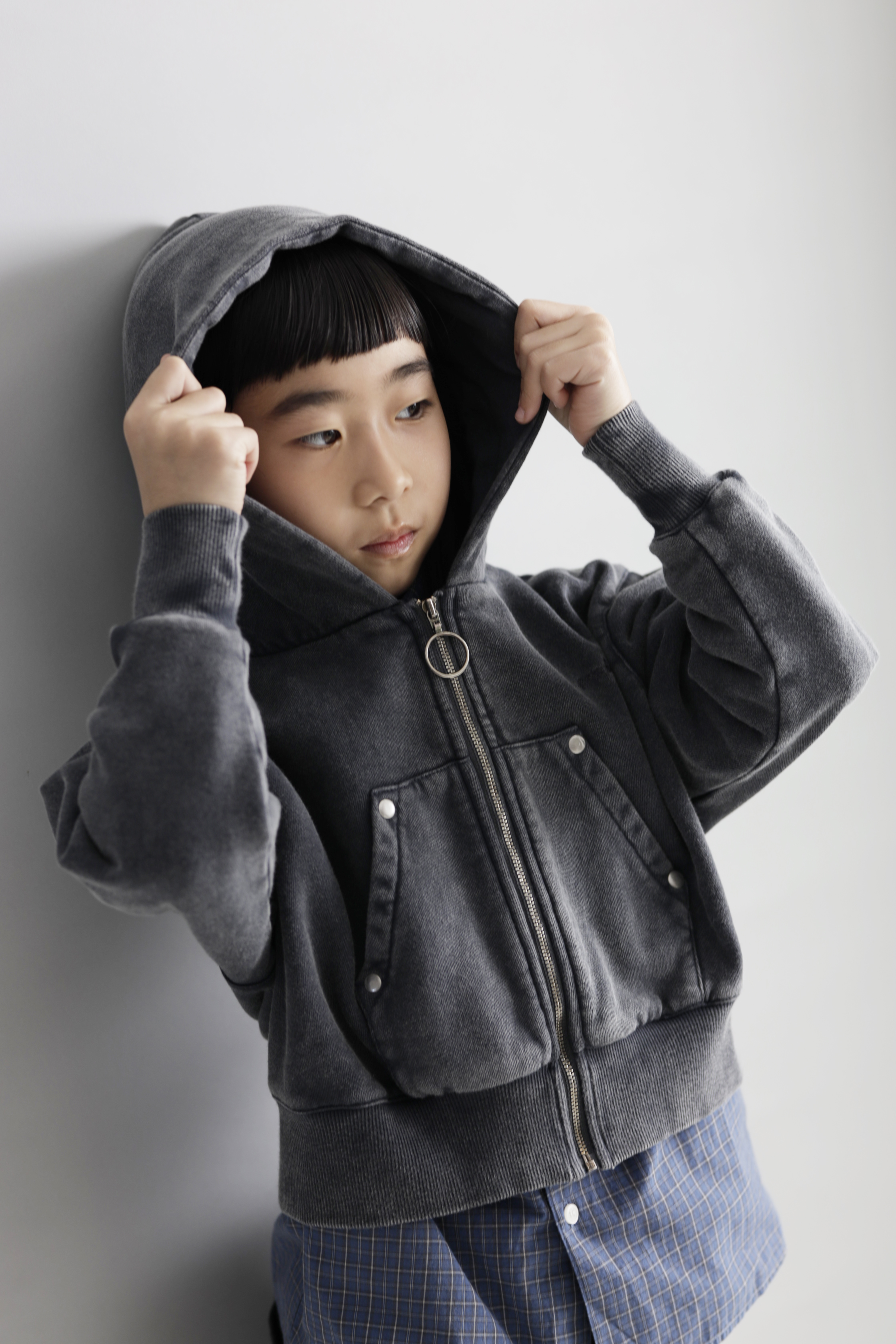 OG TERRY LOOP CLOUDY DYE PARKA